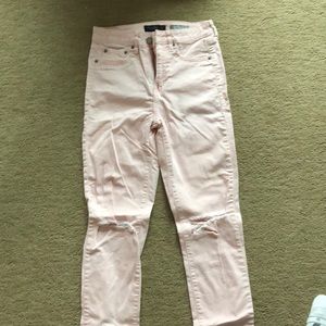 Pink jeans